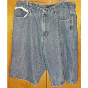 Most Official Seven Men's Dark Wash Blue Jean Shorts 38W